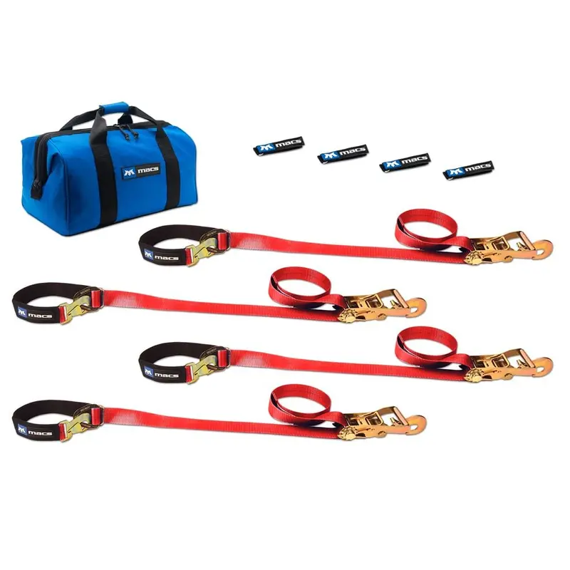 Mac's Tie Downs 2" Utv Tie-Down Pack With Direct Hook 3