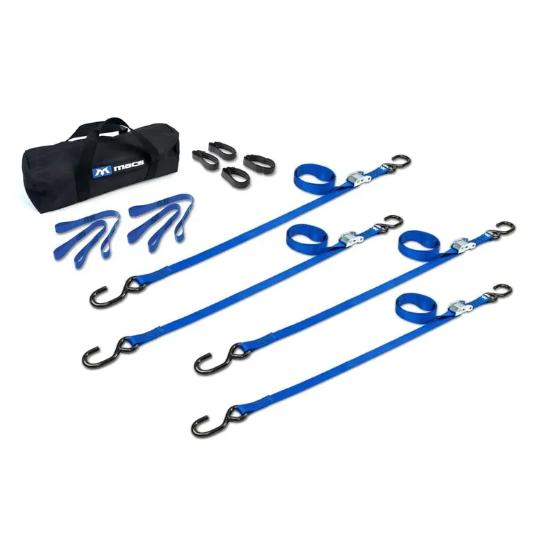 Mac's Tie Downs Atv And Motorcycle Cam Utility Pack With S-Hooks 1