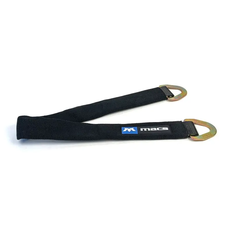 Mac's Tie Downs Axle Strap With Sleeve - Black 1