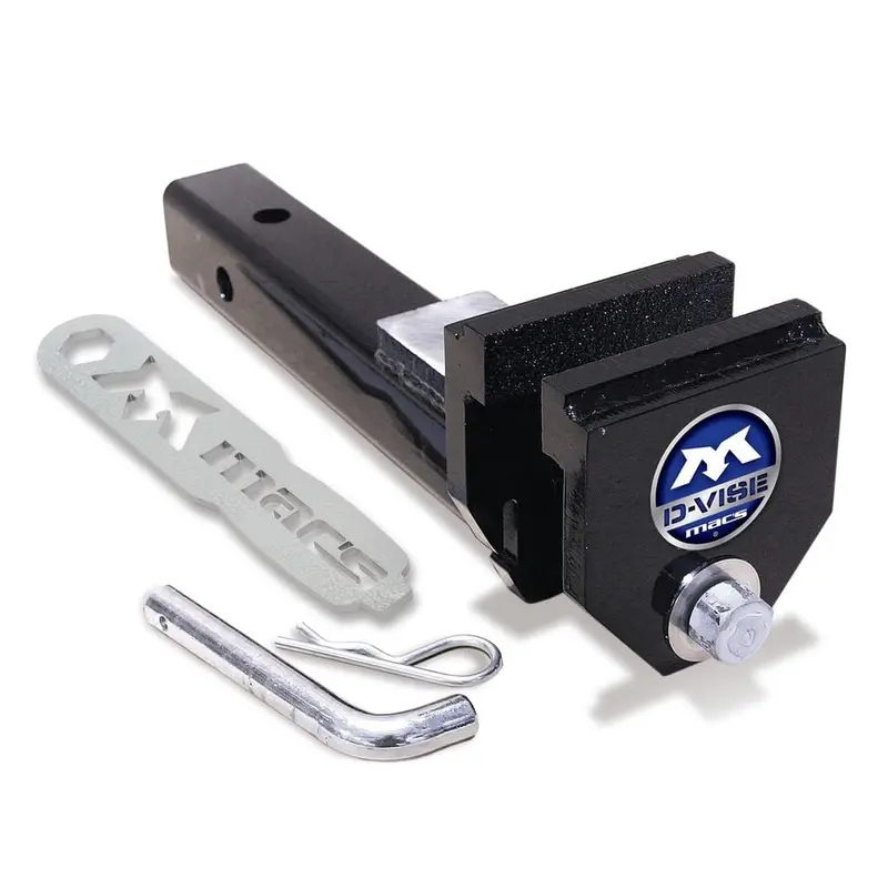 Mac's Tie Downs D-Vise With Hitch Pin And Clip 1