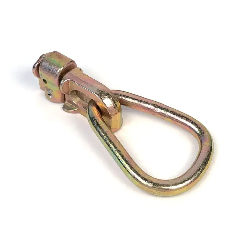 Mac's Tie Downs Double Stud Pear-Shaped Ring 1
