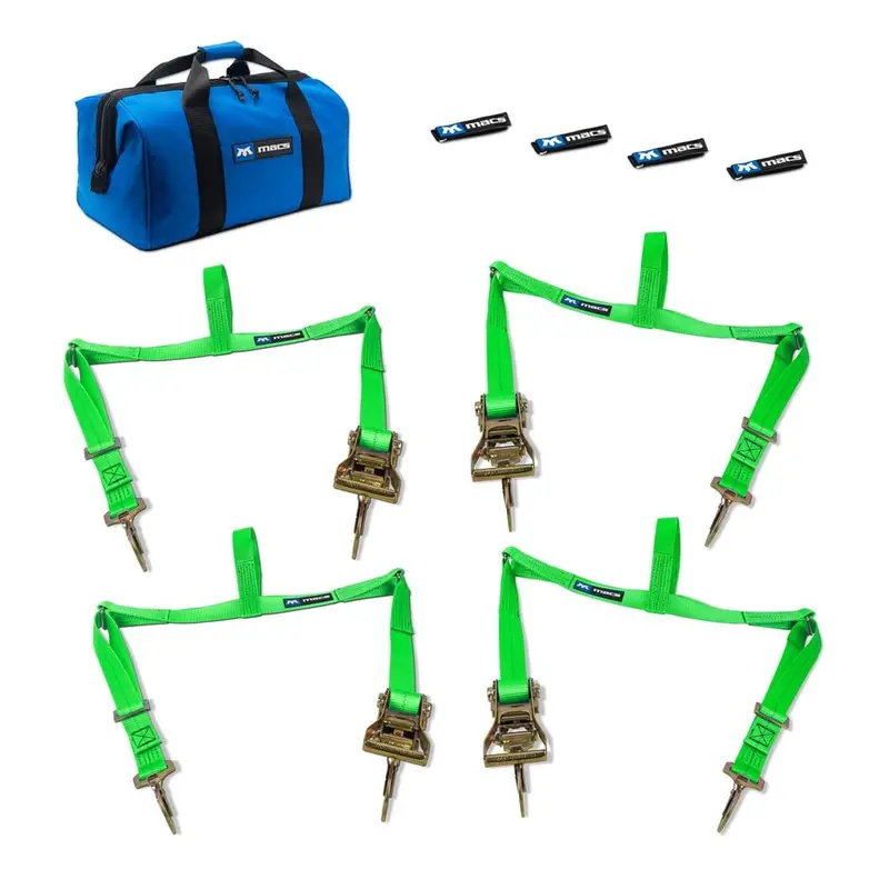 Mac's Tie Downs Extra Large Adjustable Utv Tire Net Pack 1