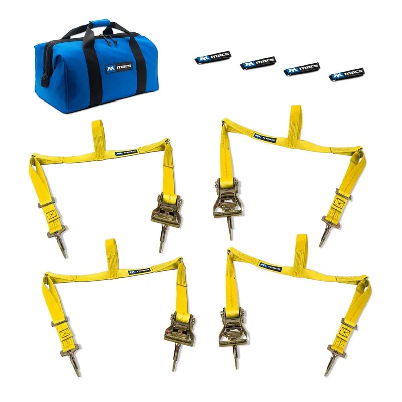 Mac's Tie Downs Extra Large Adjustable Utv Tire Net Pack 10