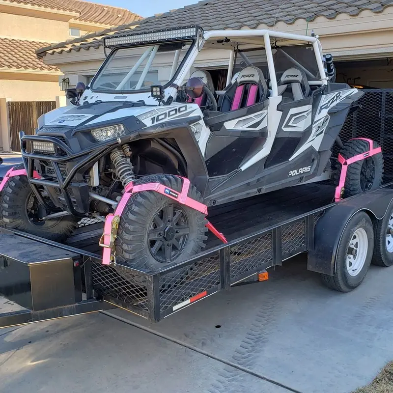Mac's Tie Downs Extra Large Adjustable Utv Tire Net Pack 6