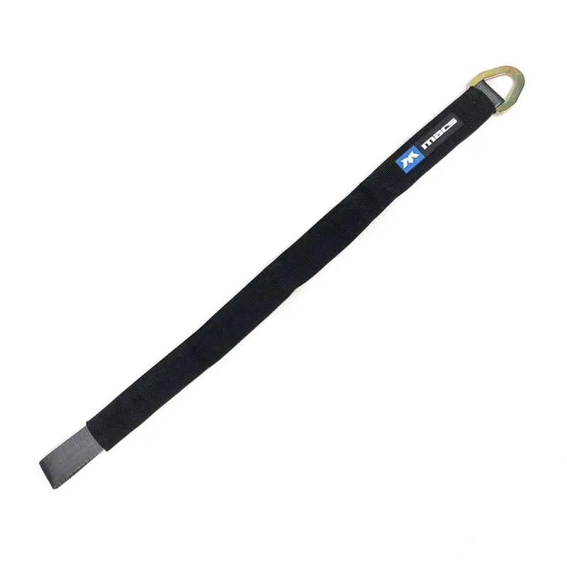 Mac's Tie Downs Lasso Axle Strap With Sleeve - Black 1