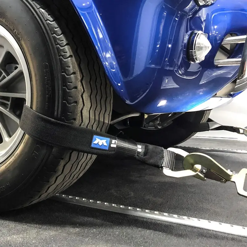 Mac's Tie Downs Lasso Axle Strap With Sleeve - Black 2