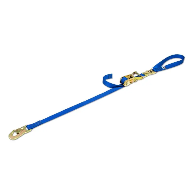 Mac’s Tie Downs Motorcycle Ratchet Strap – Soft Loop Flat Snap Hook