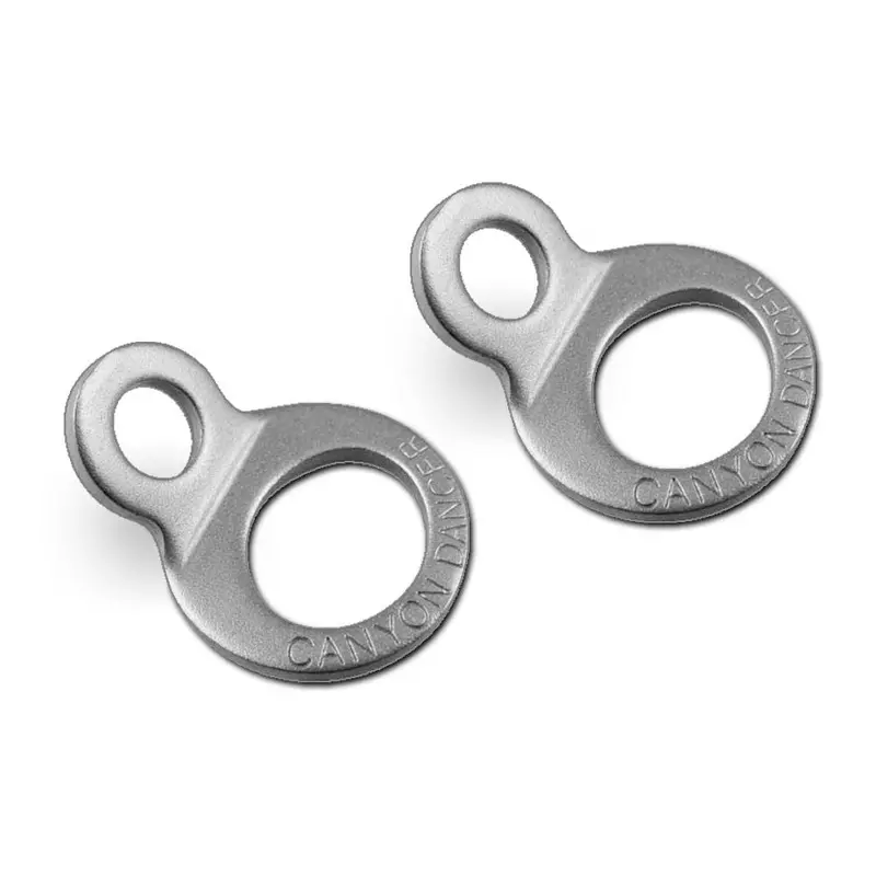 Mac's Tie Downs Motorcycle Tie-Down Strap Rings - Pair 1