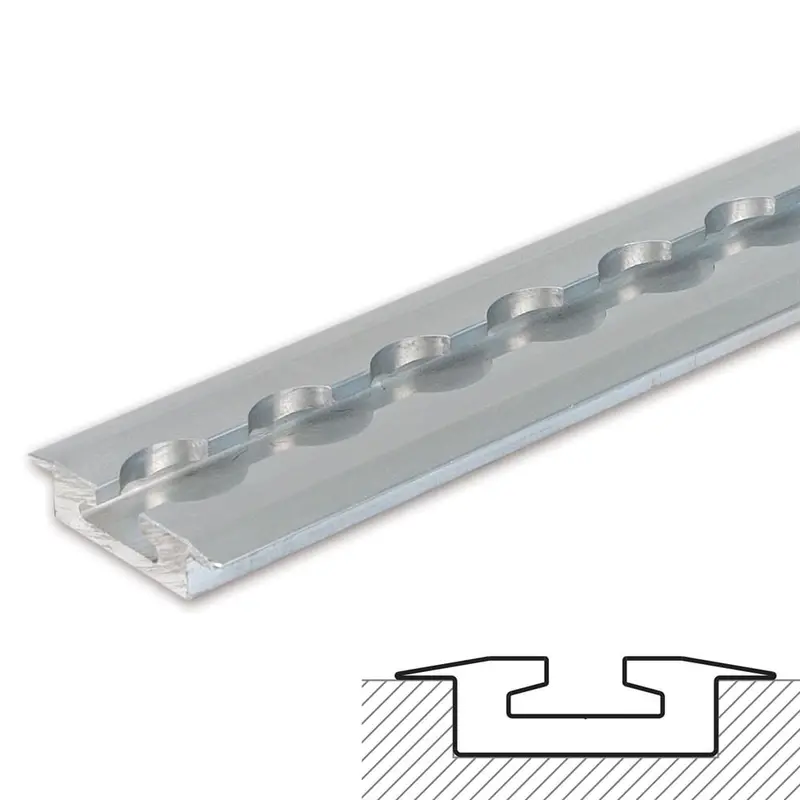 Mac's Tie Downs Versatie Recess-Mounted Track With Flanged Edge - Series 4 1