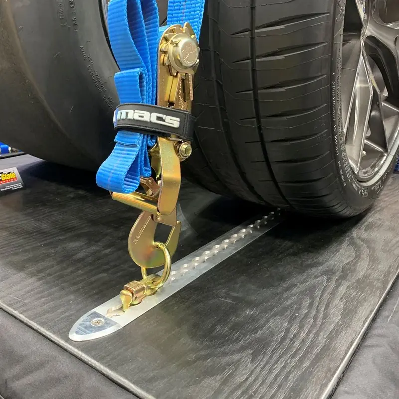 Mac's Tie Downs Versatie Recess-Mounted Track With Flanged Edge - Series 4 3