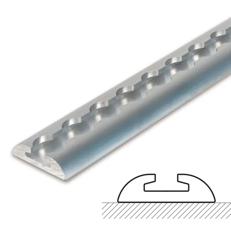 Mac's Tie Downs Versatie Surface-Mounted Track With Wide Contour Edge - Series 3 1