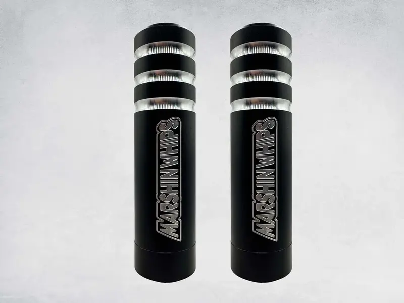 Marshin Whips Game Changer Set Of 2 Whips - Black Edition 2