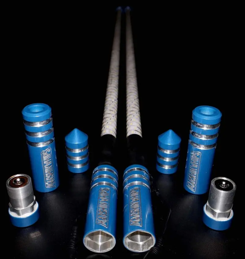Marshin Whips Game Changer Set Of 2 Whips - Blue Edition 1