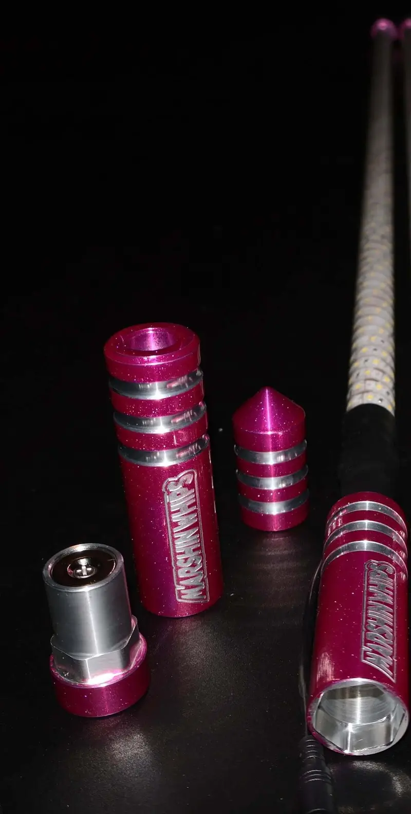 Marshin Whips Game Changer Single Whip - Malibu Barbie Pink Edition 1