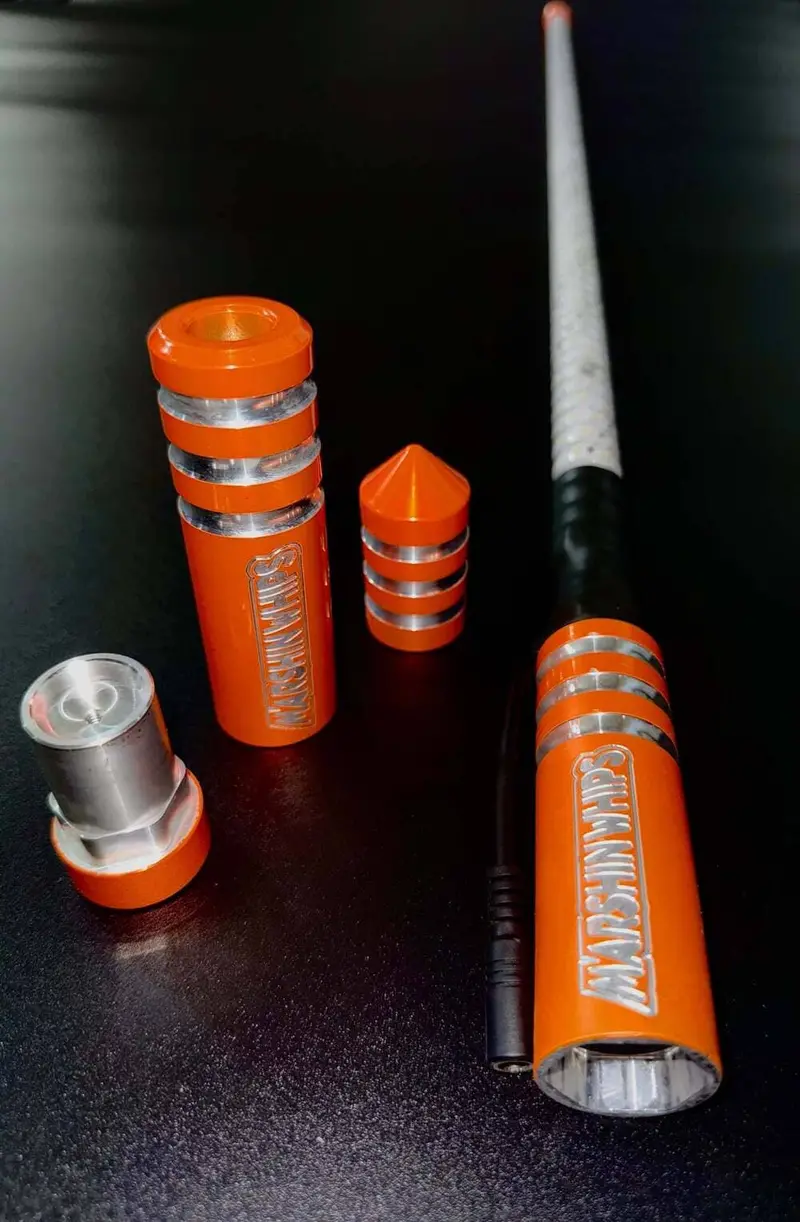 Marshin Whips Game Changer Single Whip - Orange Edition 1