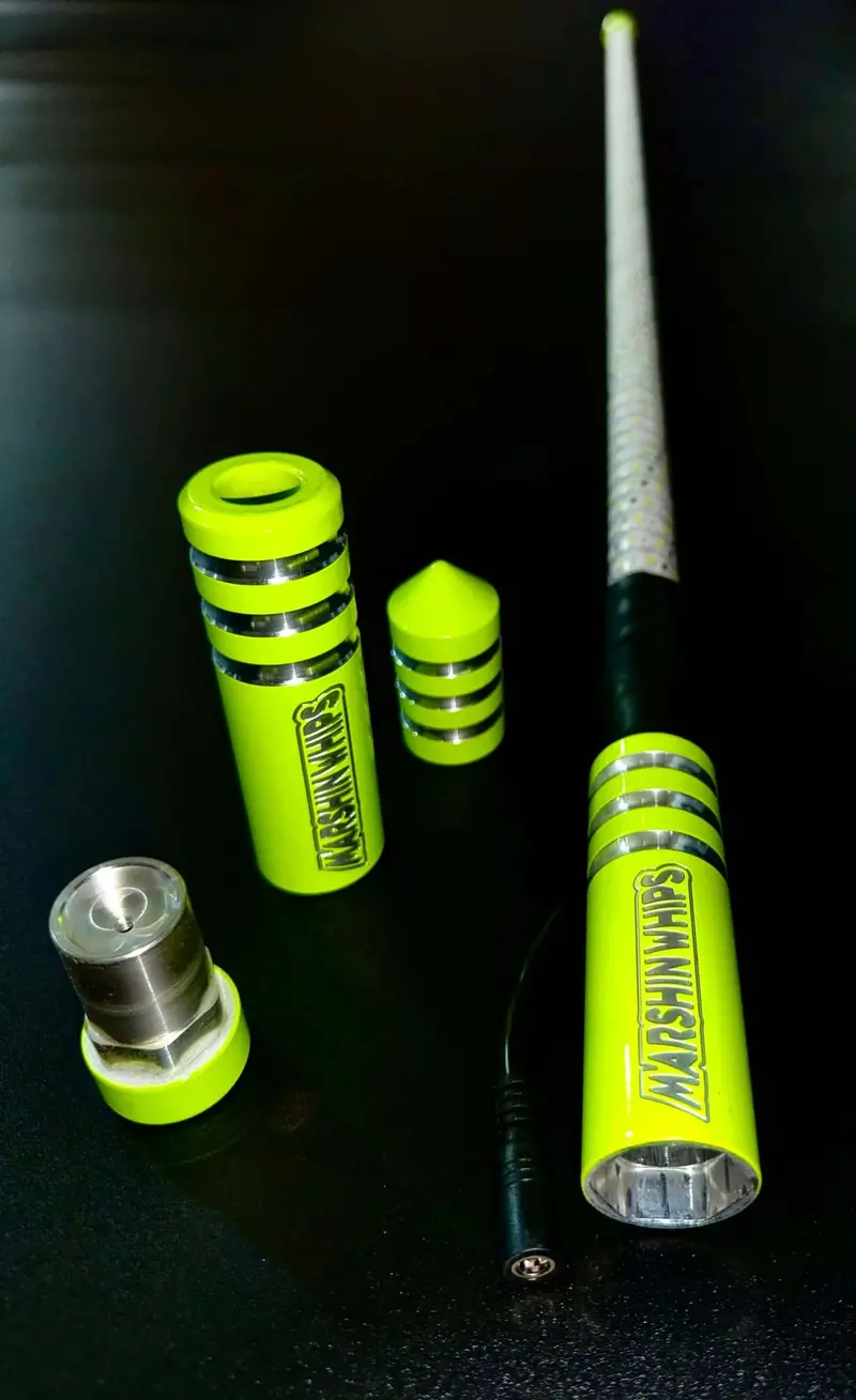 Marshin Whips Game Changer Single Whip - Savage Sage Green Edition 1