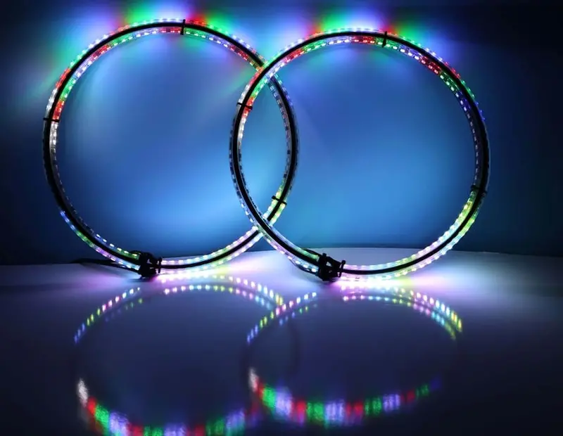 Marshin Whips Rgb Apollo Wheel Lilghts W/ Harness 2