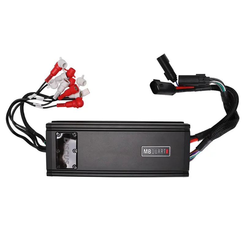 Mb Quart Discus 500 Watt Waterproof 5 Channel Amplifier W/ Bass Remote 1