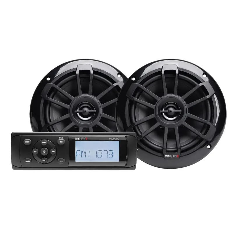 Mb Quart Mdr2.0S2b Bluetooth Source Unit / Nautic Speakers 1