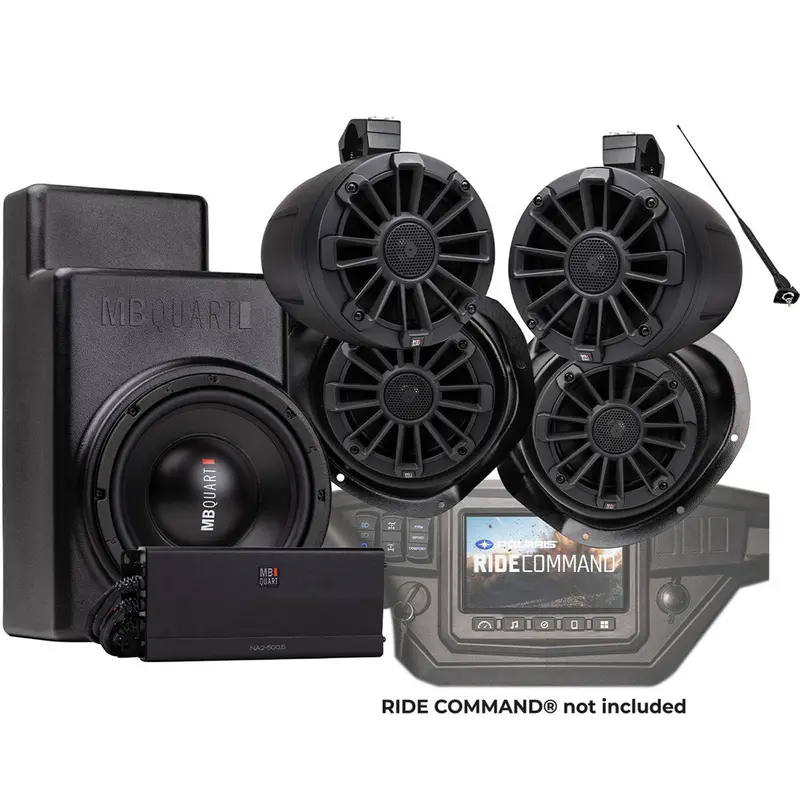 Mb Quart Polaris General G-Stg5-Rc-1 500 Watt Stage 5 Ride Command Tuned System Designed 1