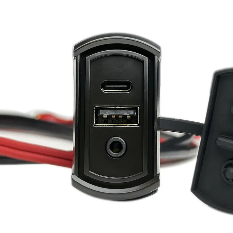 Mb Quart Psap-3S Usb-C/Usb-A/3.5Mm Auxiliary Maxxlink Accessory Plug 1