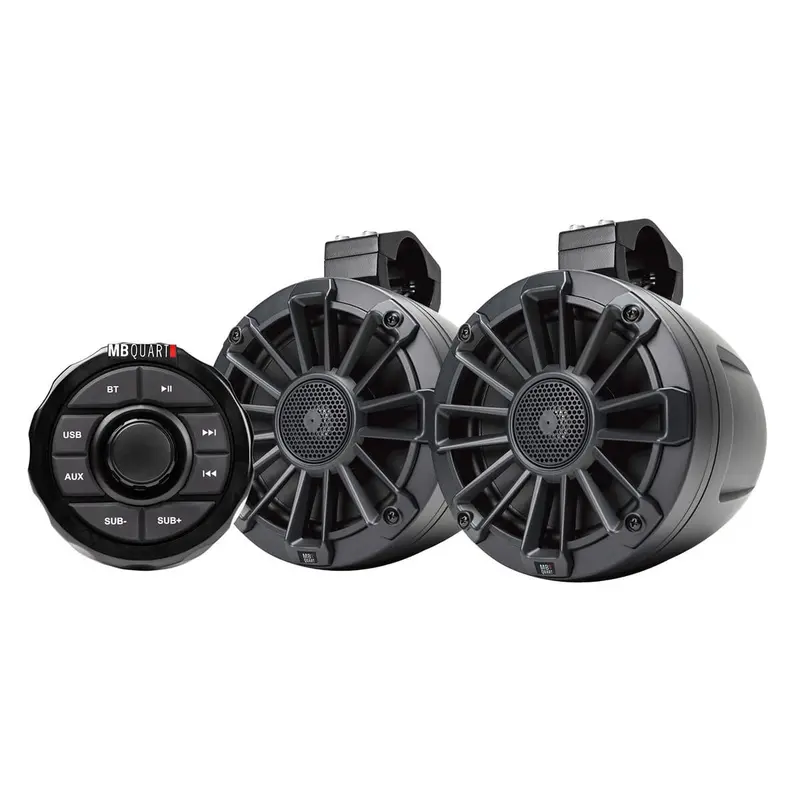 Mb Quart Uni6.1R 160 Watt Universal Utv Tuned System 1