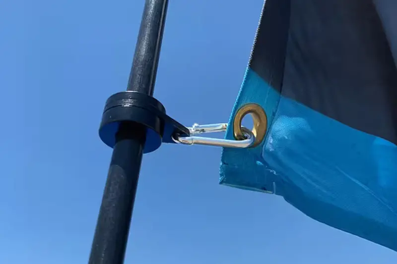 Mb Whips 72" Day Whip With Quick Release And Base 2