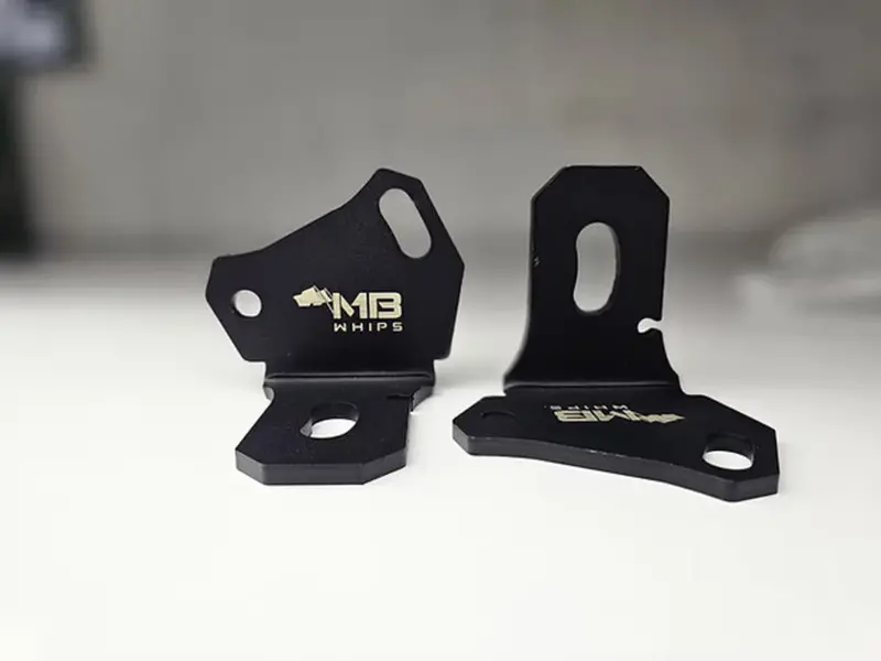 Mb Whips Can-Am Maverick X3 Stock Cage Mounts 1