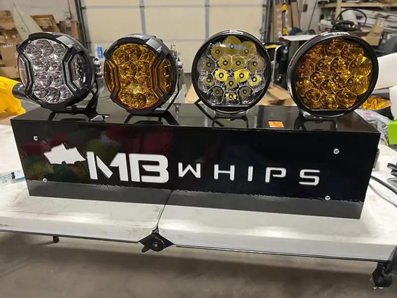 Mb Whips Illuminator Wide Shot Pod - Pair 1