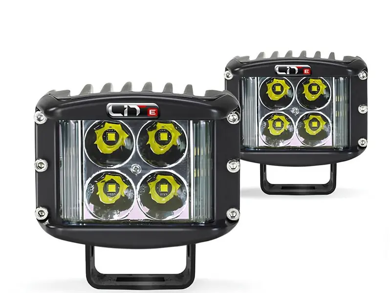 Mb Whips Lit Led Wide Shot Pod - Pair 1