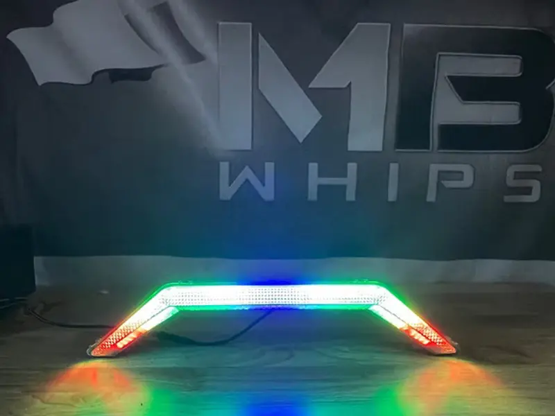 Mb Whips Polaris Rzr Pro Xp/Pro R/Turbo R Accent Light W/Turn Signals 2