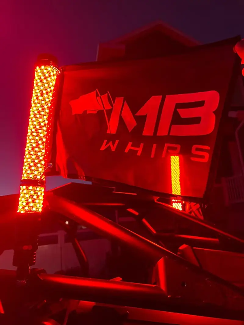 Mb Whips Pro Series Flash Whips Pair - Whips Only 2