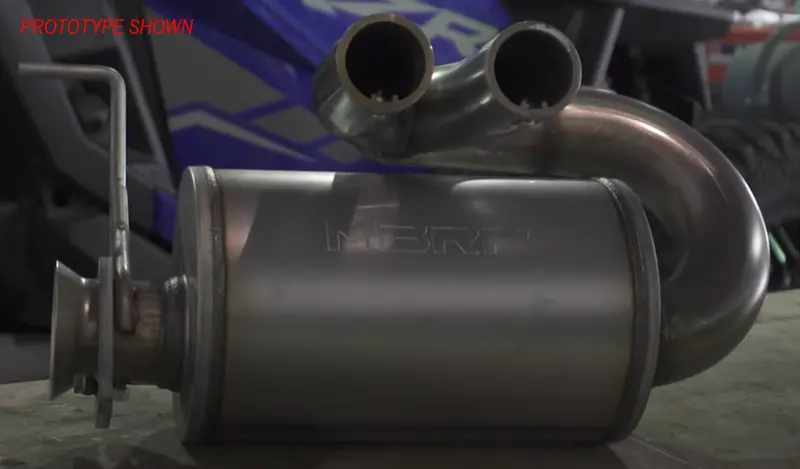 Mbrp Polaris Rzr Pro R Slip-On Performance Series Exhaust 2