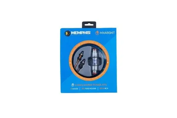 Memphis Audio 8G Kit With Speaker Wire 1
