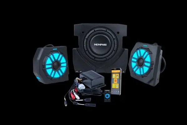 Memphis Audio Can-Am Maverick X3 Core 2 Plus Audio Kit 1