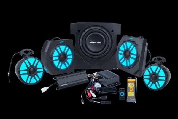 Memphis Audio Can-Am Maverick X3 Pro 4 Plus Audio Kit 1