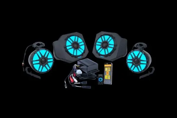Memphis Audio Polaris Ranger Core 4 Audio Kit (2018 And Newer) 1