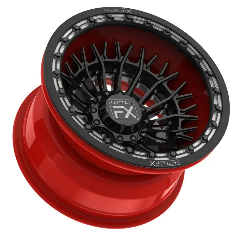 Metalfx 15" Falcon Forged 3-Piece Beadlock - 4 Lug 2