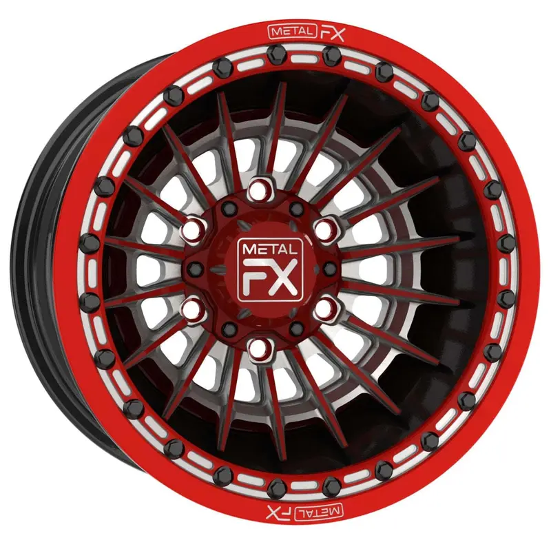 Metalfx 15" Mobster 6R Forged 3-Piece Beadlock 1