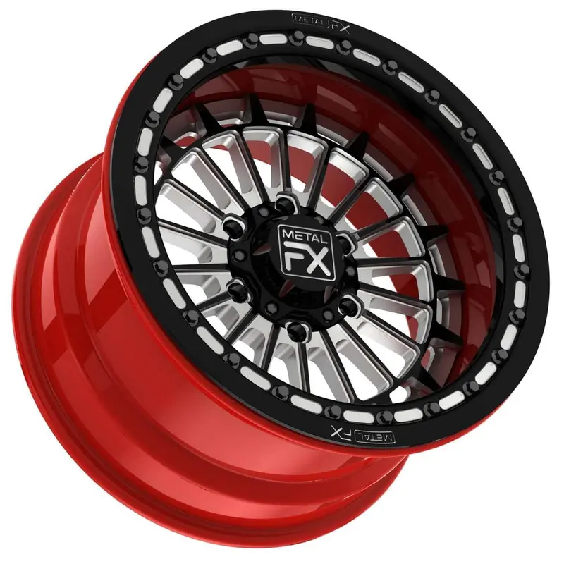 Metalfx 17" Delta 6R Forged 3-Piece Beadlock - Custom 2