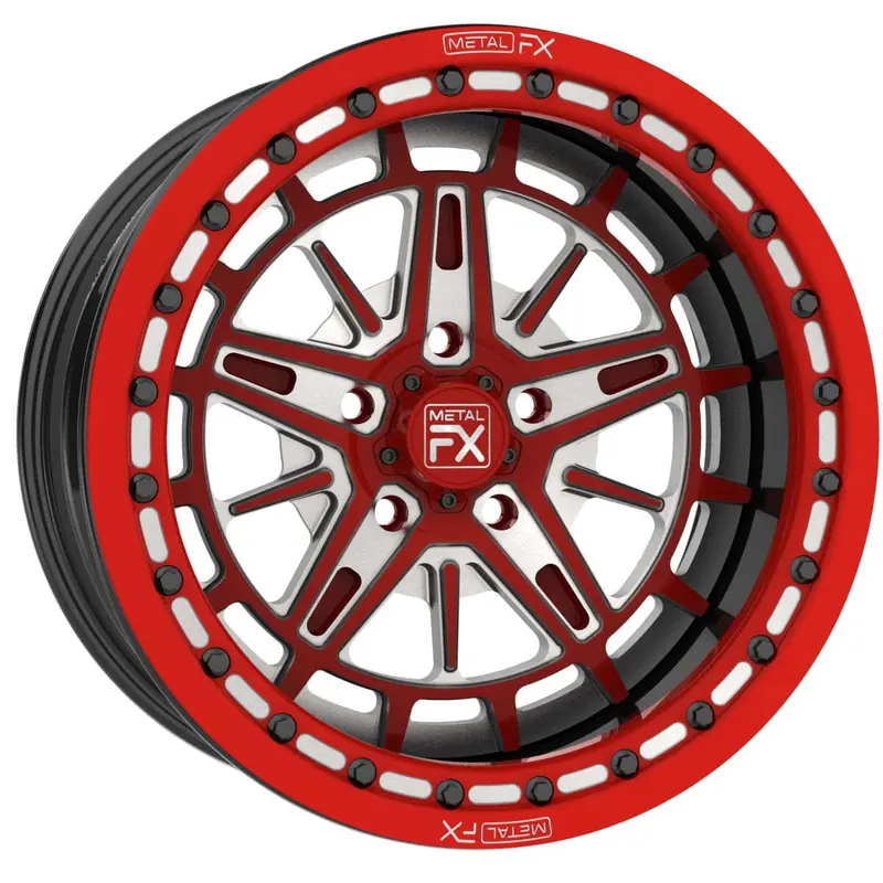 Metalfx 17" Destroyer R Forged 3-Piece Beadlock 1