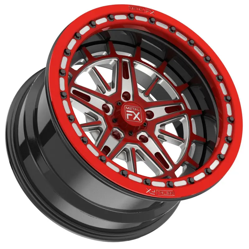 Metalfx 17" Destroyer R Forged 3-Piece Beadlock 2