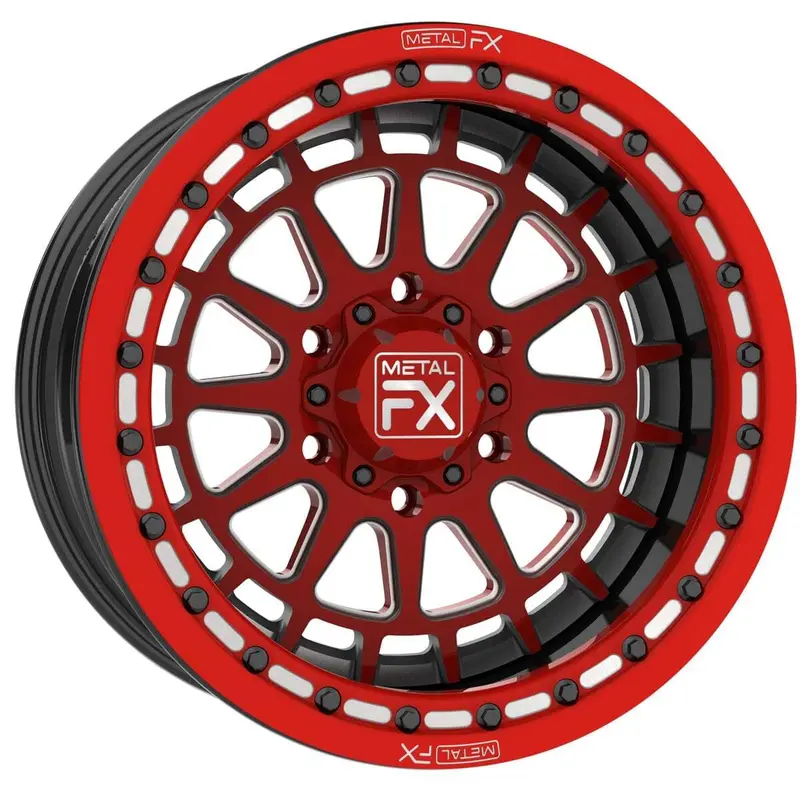Metalfx 17" Outlaw 6R Forged 3-Piece Beadlock - Custom 1