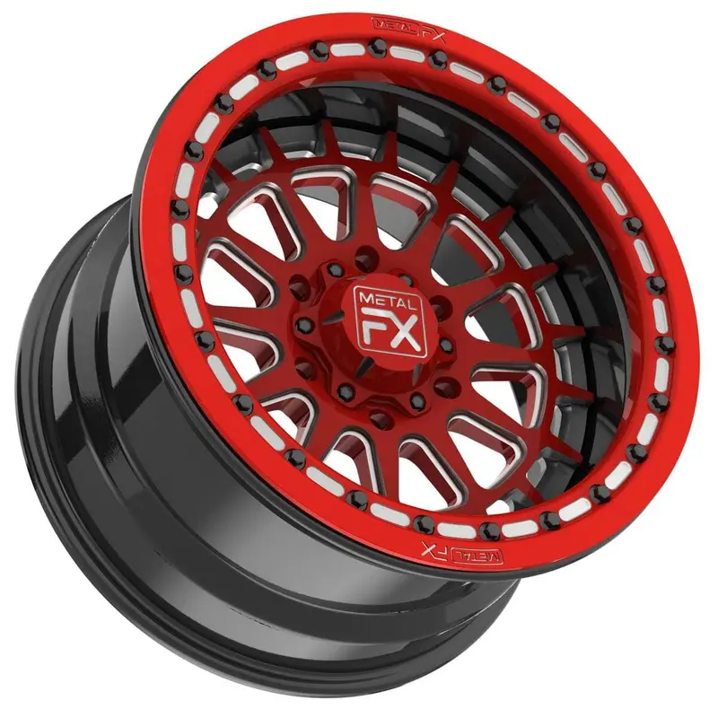Metalfx 17" Outlaw 6R Forged 3-Piece Beadlock - Custom 2