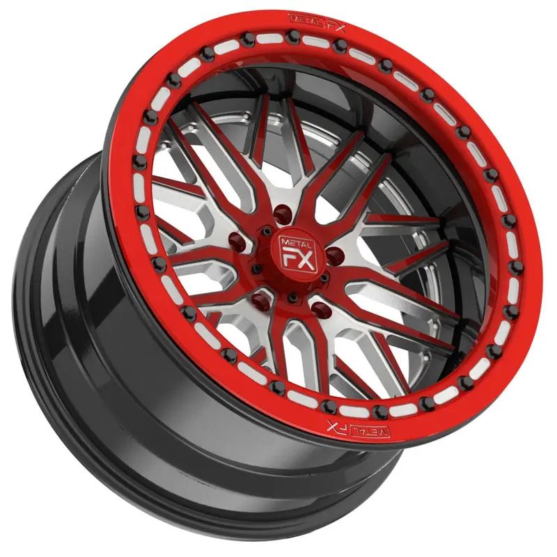 Metalfx 17" Viper R Forged 3-Piece Beadlock 2