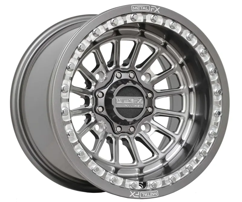 Metalfx Delta Beadlock - Gunmetal Contrast Cut 1