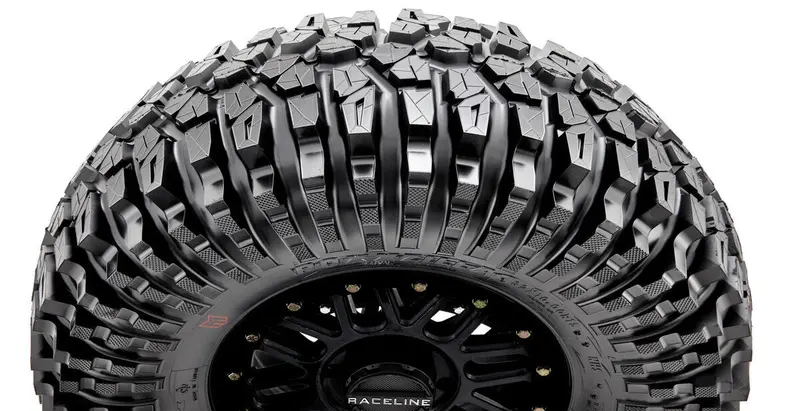 Metalfx Delta Black Beadlock & Maxxis Roxxzilla Radial Wheel & Tire Kit 8