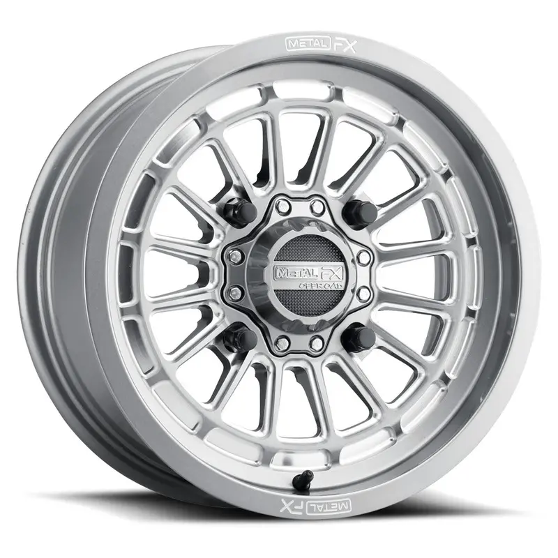 Metalfx Delta Contrast Cut Non-Beadlock Wheel - Gunmetal 1