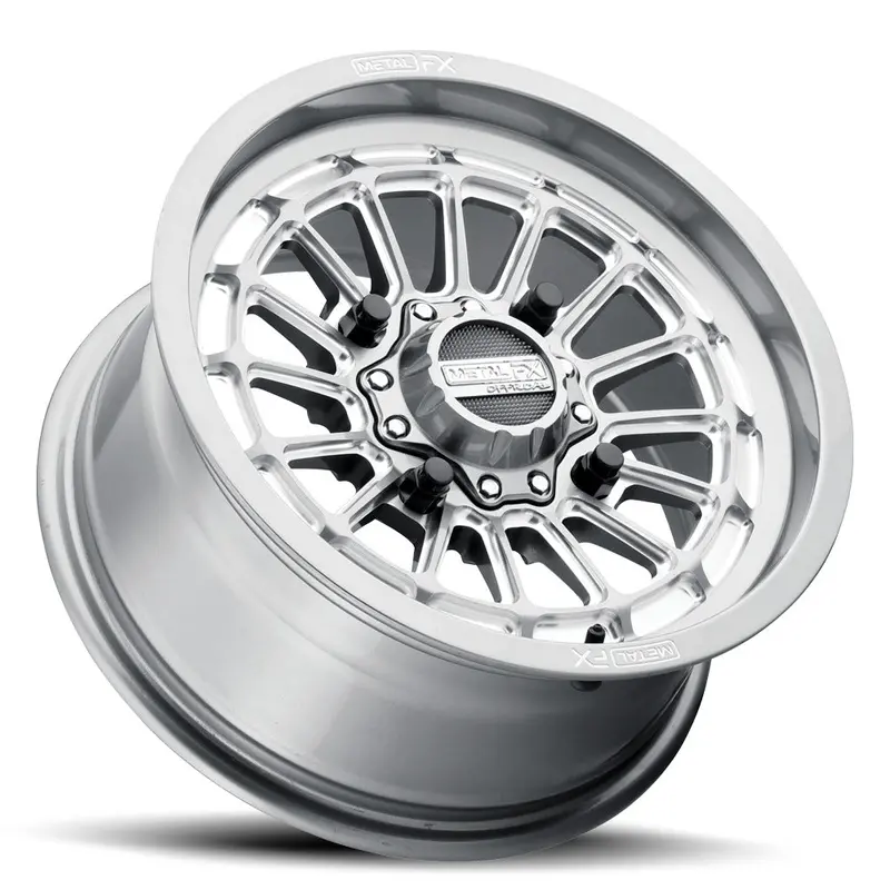 Metalfx Delta Contrast Cut Non-Beadlock Wheel - Gunmetal 2