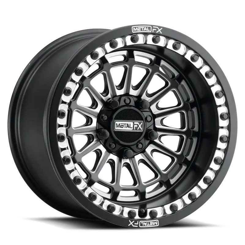 Metalfx Delta R Beadlock – Black Contrast Cut 1